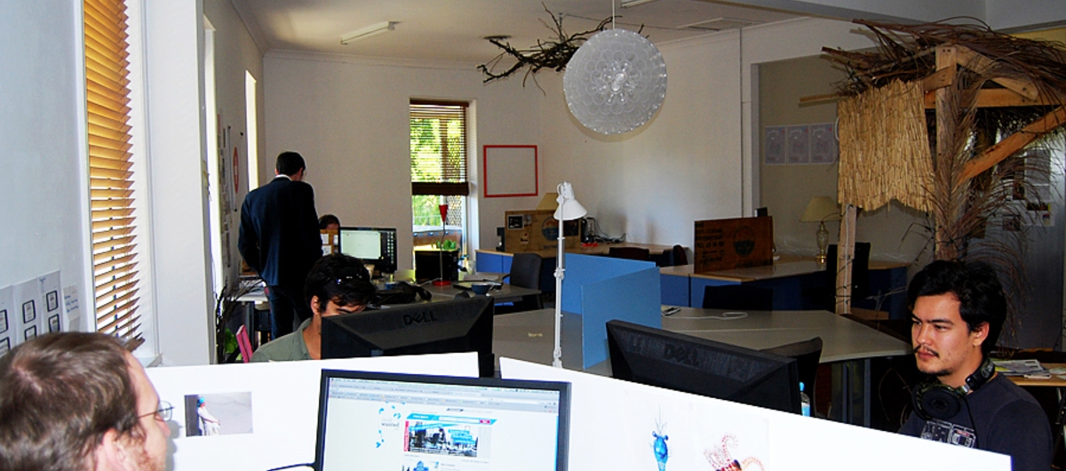 Thought Fort, a coworking space in Brisbane (Picture: Joel Dullroy)