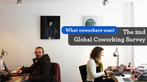 Resultados de la 2ª Encuesta Mundial sobre Coworking. Haz clic en la imagen para consultar las estadísticas en detalle.
